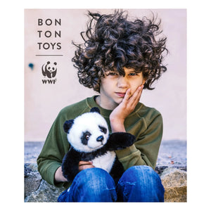 Bon Ton Toys - WWF - Panda Plush | Black/White