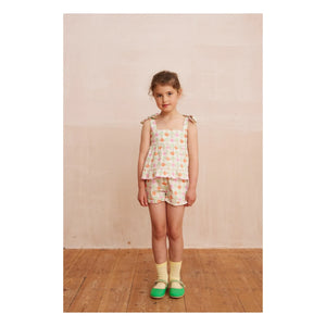 Hello Simone - Lucie Çiçekli Upper | Ecru