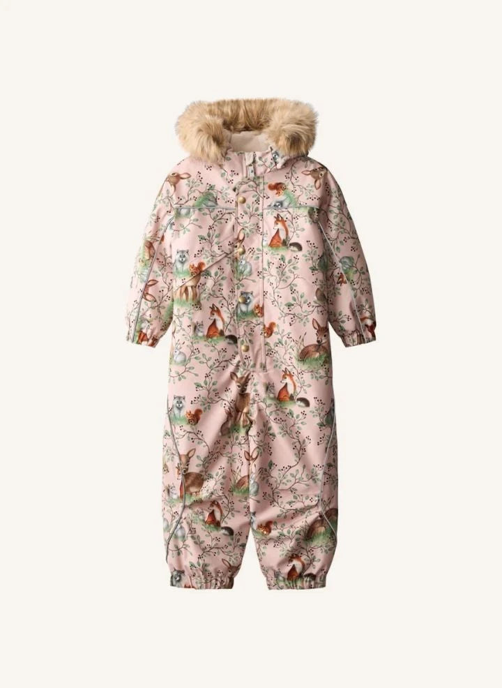 Molo - Polaris Forest Ski Suit | Light Pink