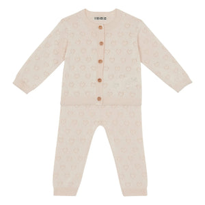 Bonton - Marianne Cardigan and Leggings Set | Off-white