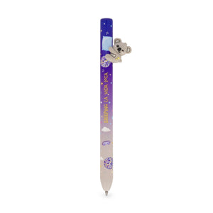 Legami - Retractable Ballpoint Pen Koala 'Sleeping la Vida Loca' - Free Hugs