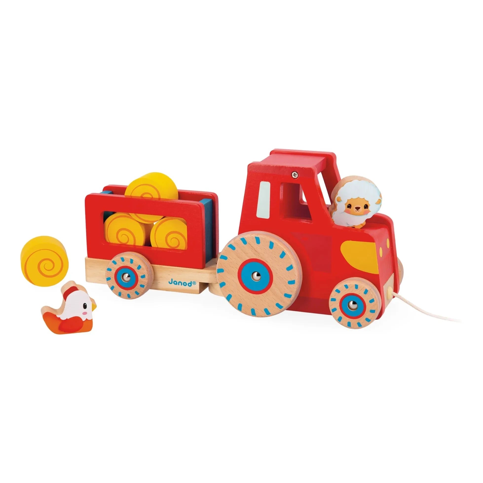 Janod - Farm - Pulling Tractor