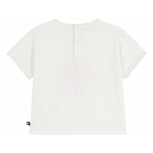 Petit Bateau - Fleur Cotton Organic T-Shirt | White