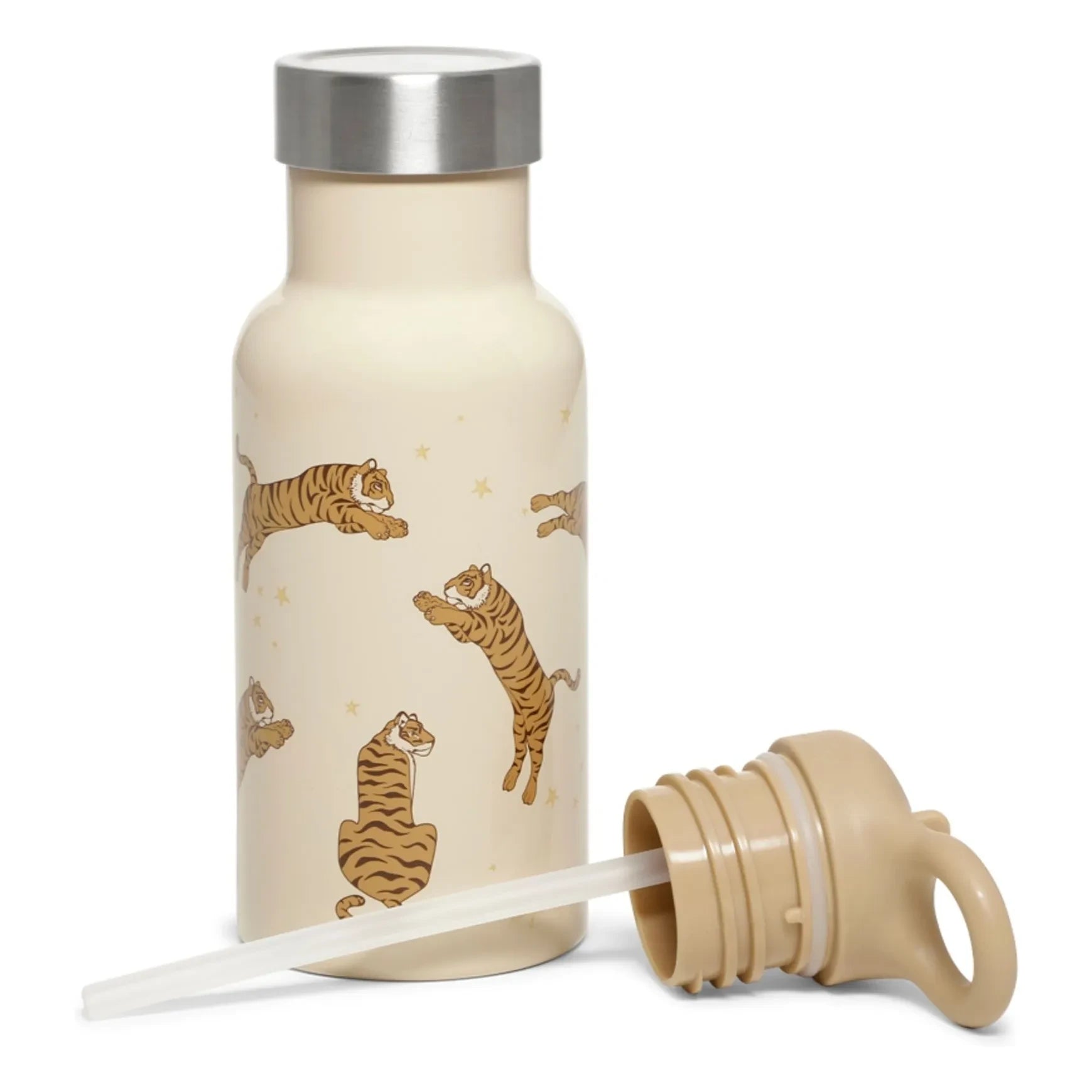 Konges Sløjd - Lion Stainless Steel Water Bottle | Sand