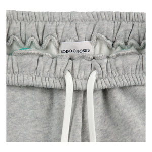 Bobo Choses - Organic Cotton Hair Band Jogger | Heather Gray
