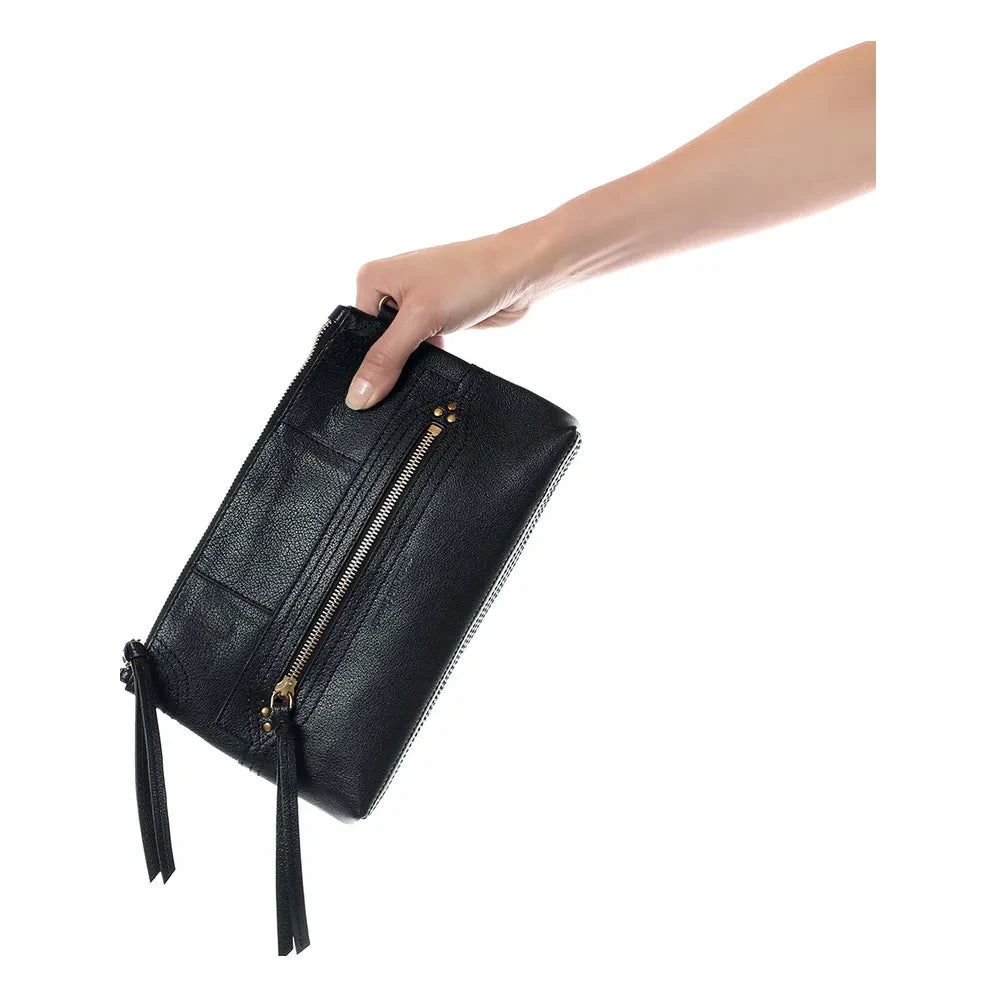 Jérôme Dreyfuss - Lucky Clutch Bag Buffalo | Siyah