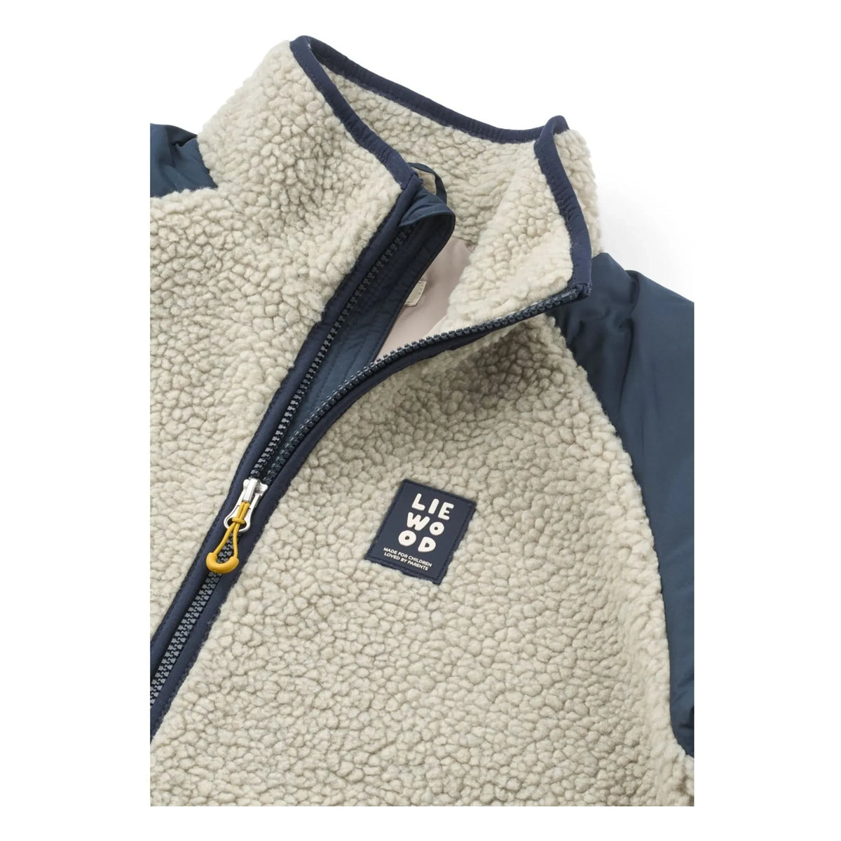 Liewood - Runa Recycled Fiber Sherpa Jacket - Women's Collection | Navy