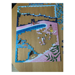 La Petite Épicerie - Pool Ladies Puzzle - Maka Tomljanovic - 1000 Pieces