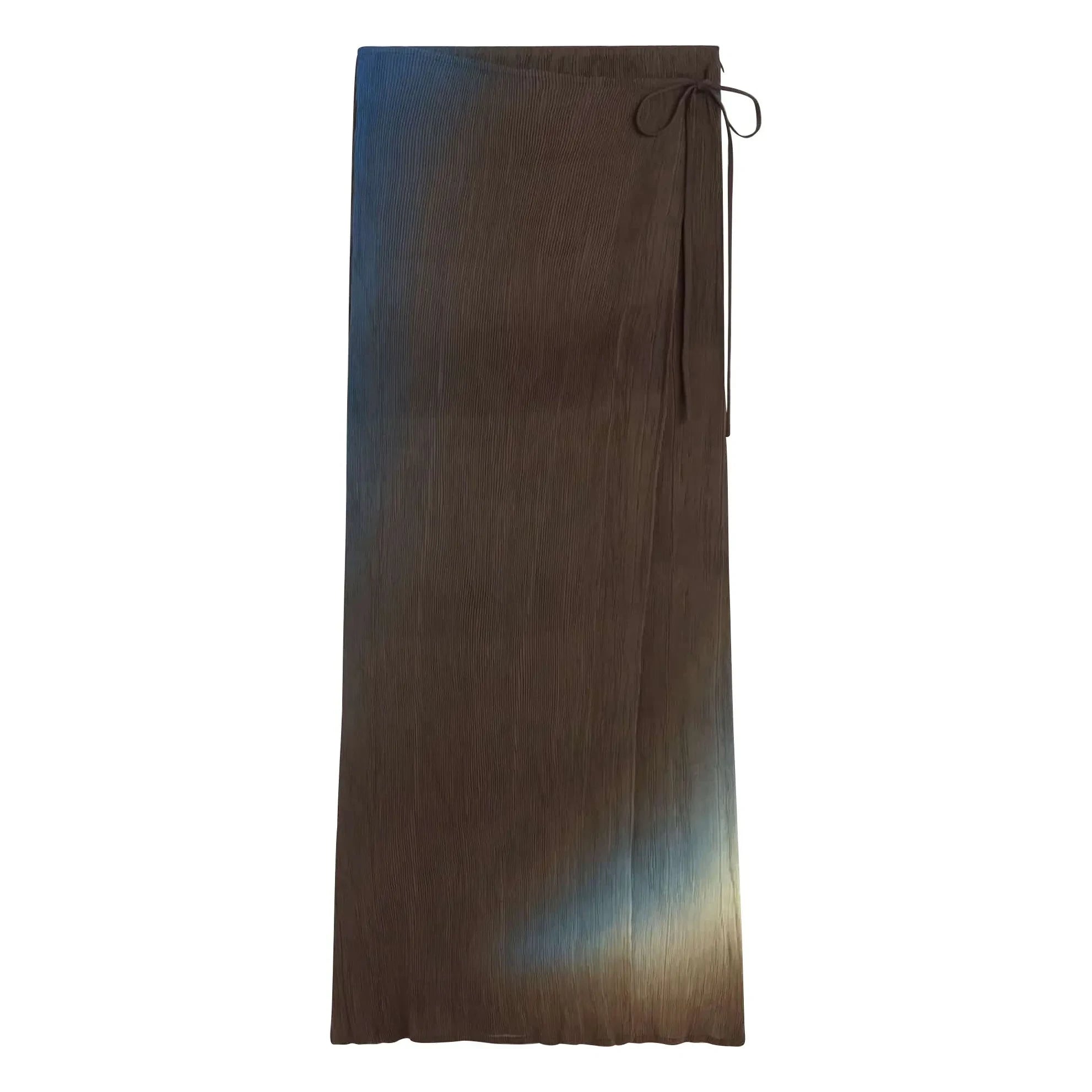 Thinking Mu - Pauline Skirt | Blue