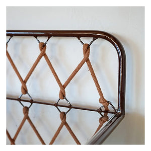 Honoré - Croisette Stainless Steel Desk | Frosted brown