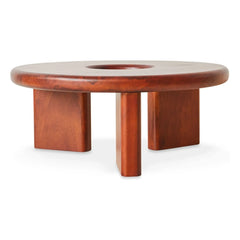 HKliving - Talking Wooden Coffee Table