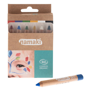 Namaki - Rainbow Face Paint Crayons - Set of 6