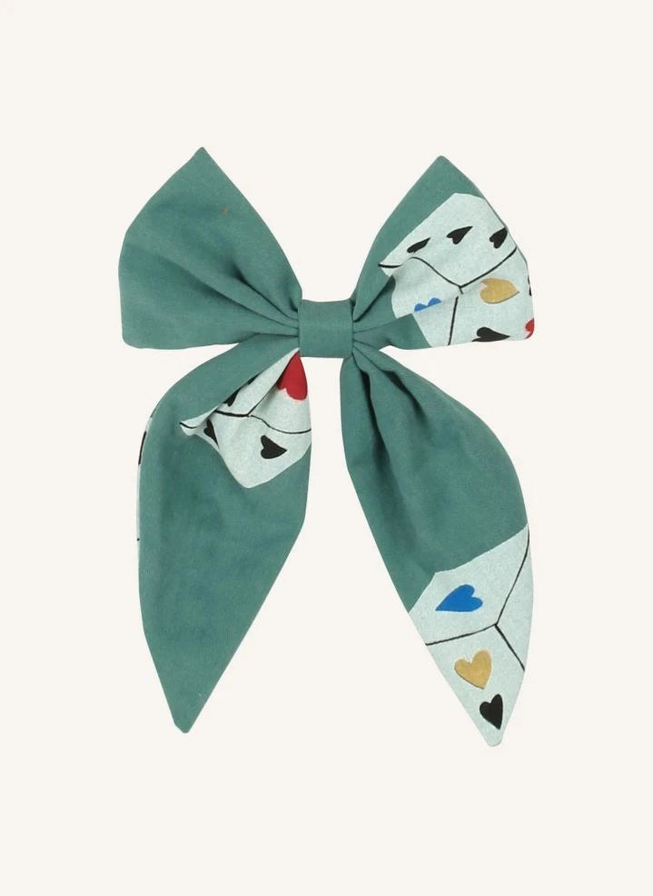 Jelly Mallow - Love Dice hair clip | Green