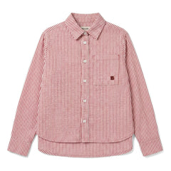 Smallable Kid - Striped Shirt | Cherry Red