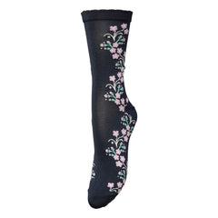 Becksöndergaard - Bloom Socks | Navy Blue