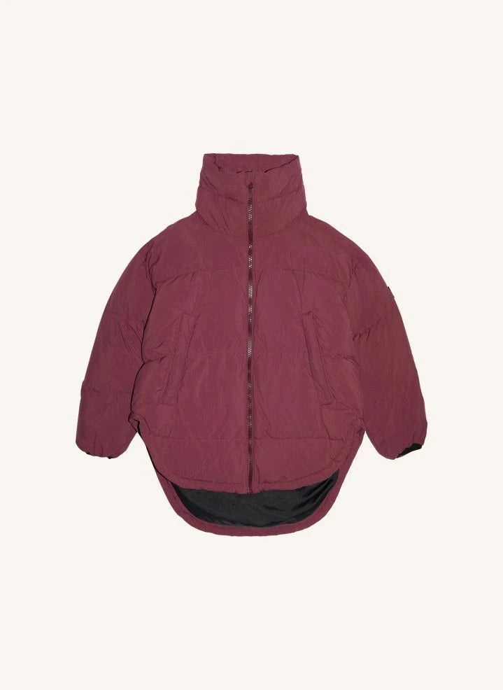 Finger in the nose - Snowbag Padded Coat | Aubergine