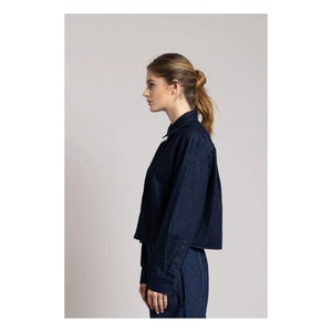 Smallable Woman - Chili Short Shirt | Raw denim