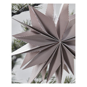 House Doctor - Capella Paper Star | Burgundy