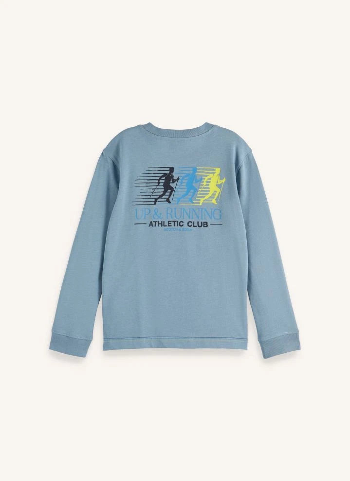 Scotch & Soda - Art-Printed T-shirt Organic Cotton | Mavi