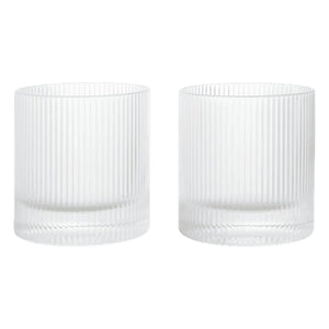 Ferm Living - Ripple Glasses - Set of 2