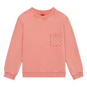 Bonton - Narciss Star Pocket Sweatshirt | Pink