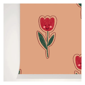 Season Paper - Happy Tulip Wallpaper