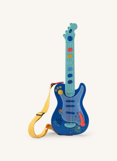 Moulin Roty - Electric Guitar - Puce & Pilou | Blue