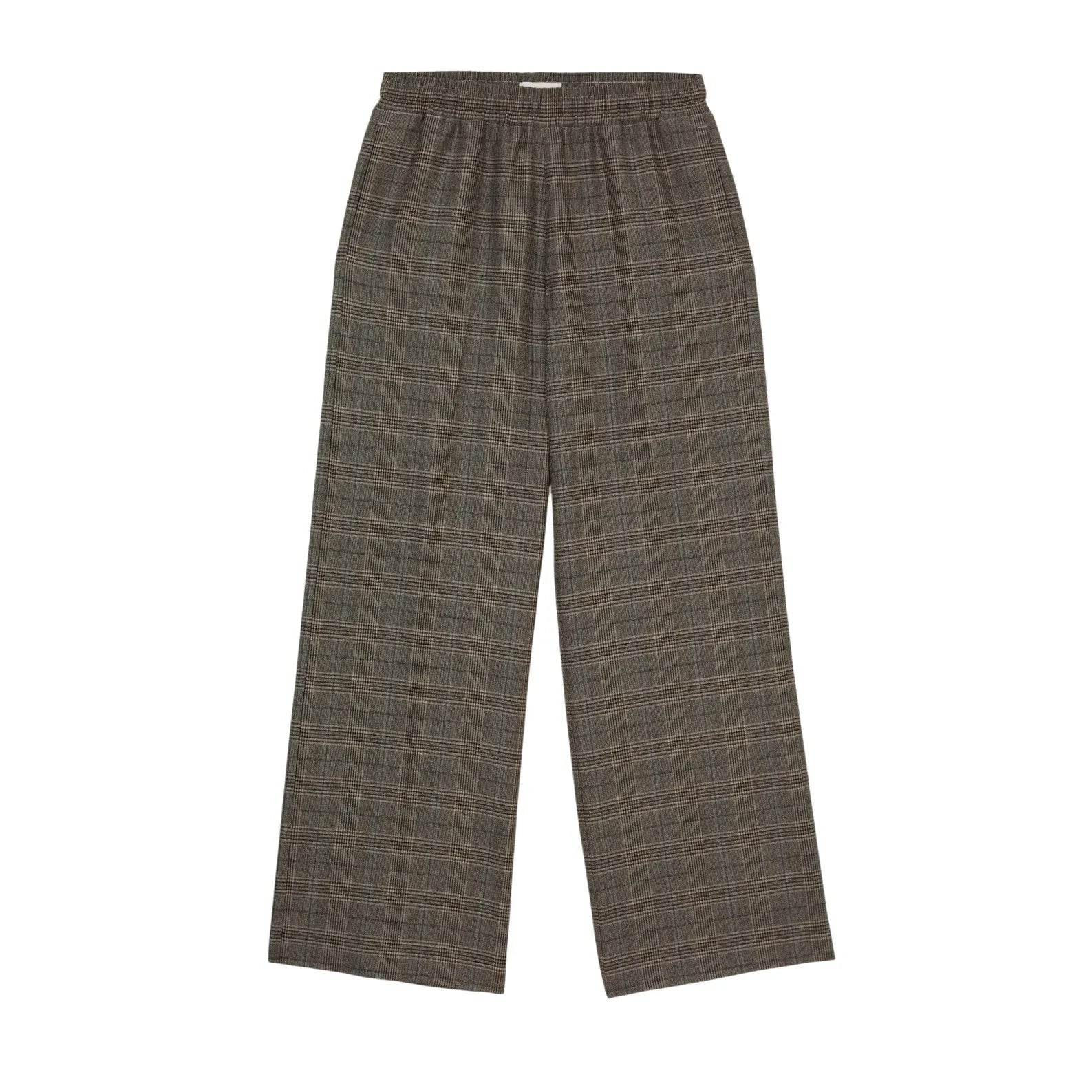 Smallable Woman - Quinn Prince of Wales Wool Jogger | Brown