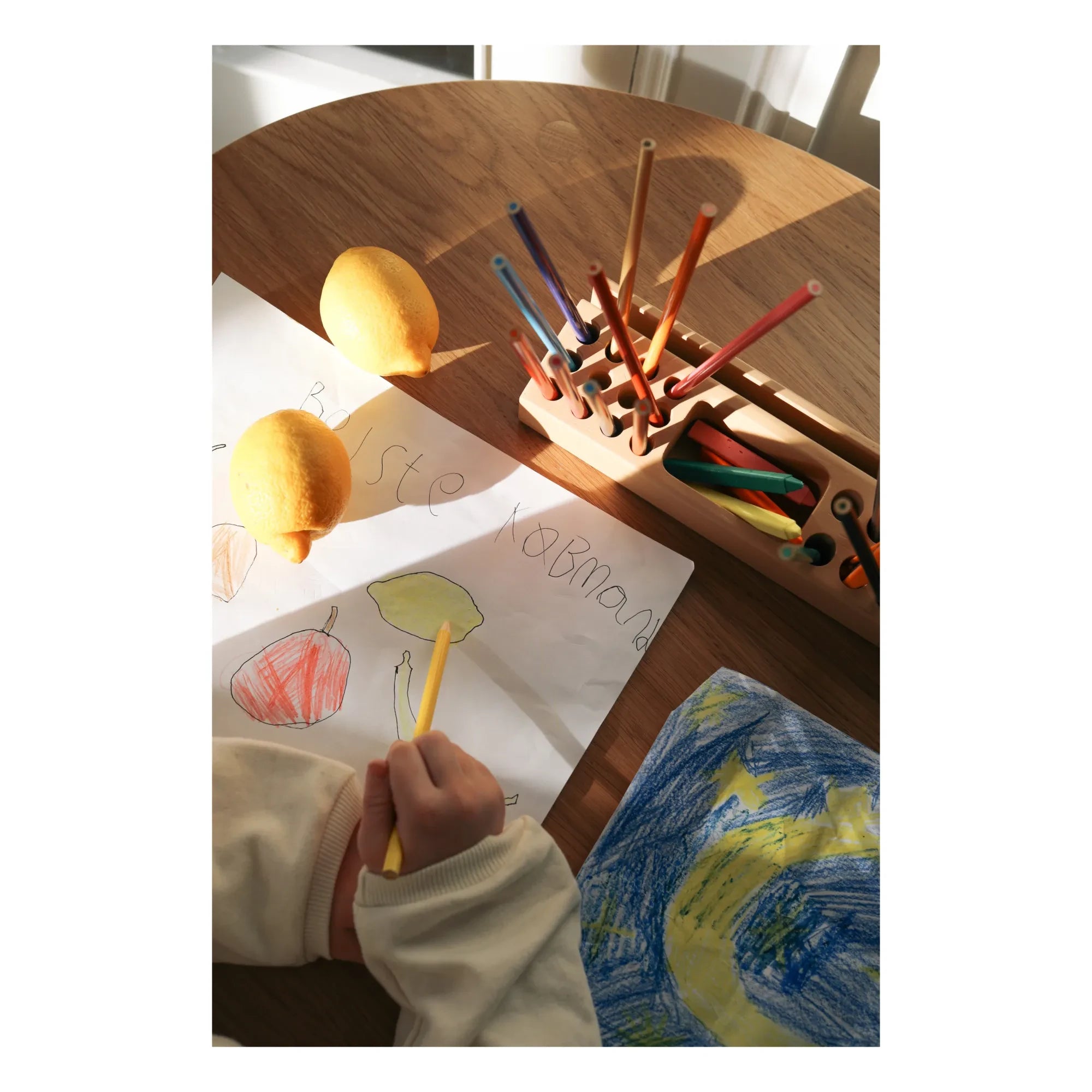 Nofred - White Oak Pencil Holder | Beige