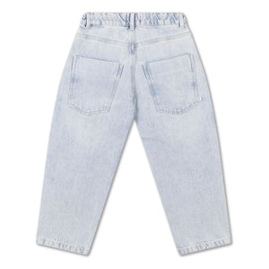 Repose AMS - Organic Cotton Barrel Jean | Light Blue