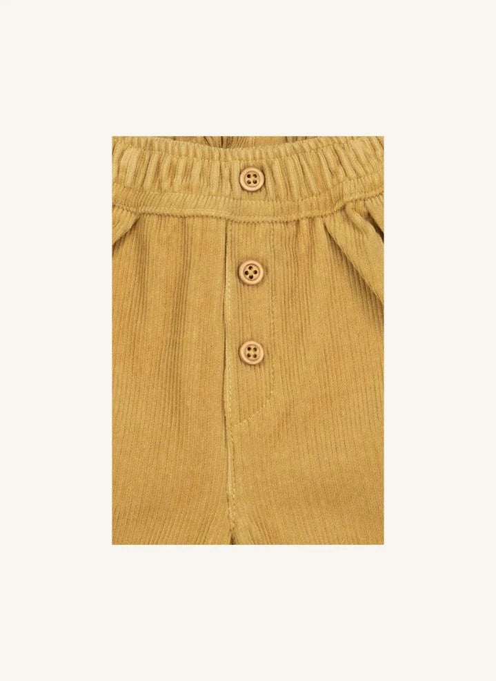 Bonton - Popeye Velvet Pants | Yellow