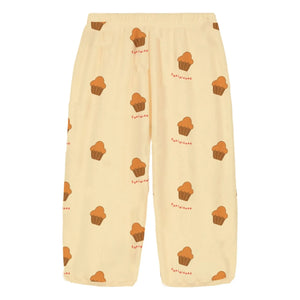 Studio Bohème - Porgy Brioches Organic Cotton Fleece Pants | Light Yellow