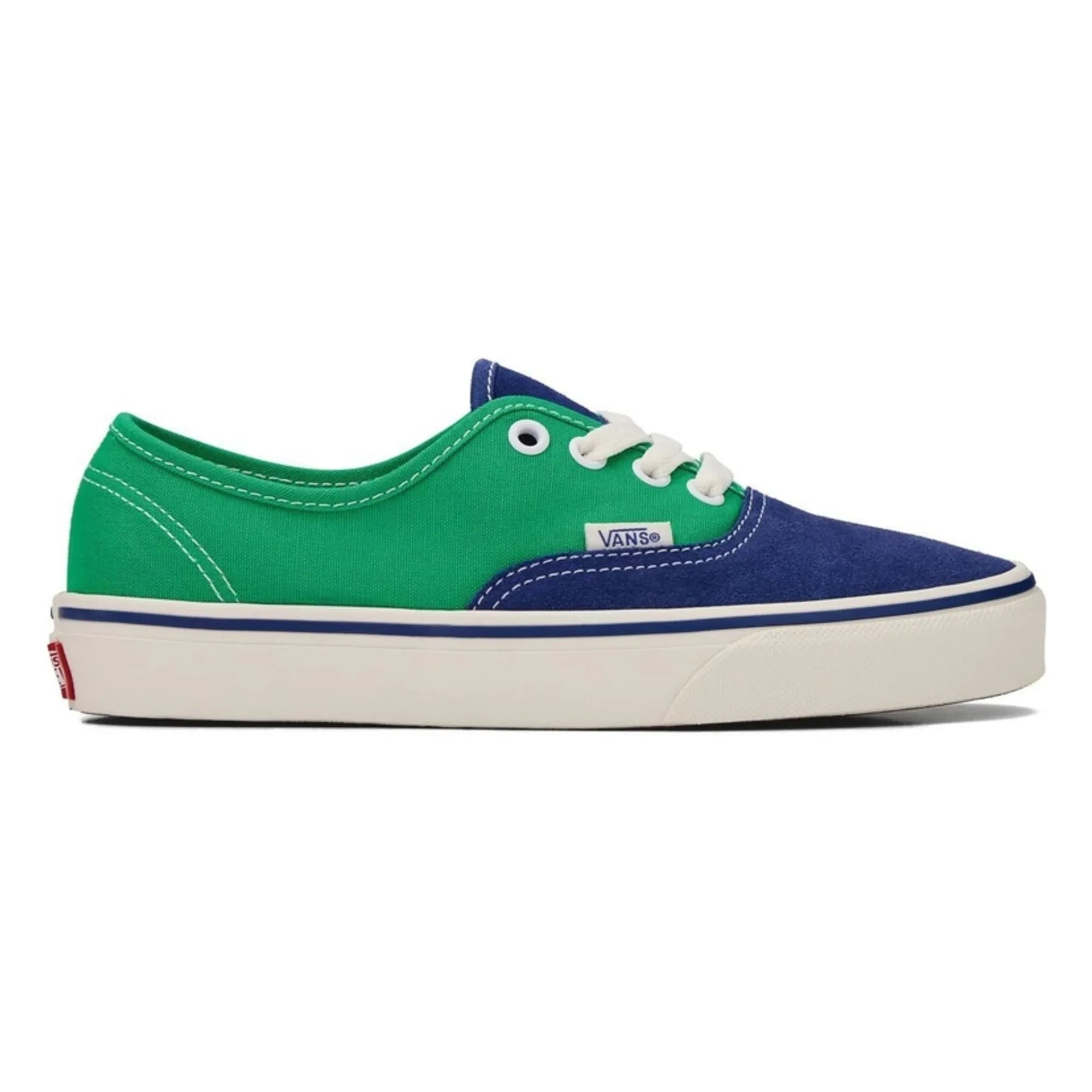 Vans - Authentic Two-Tone Laced Sneakers | Blue