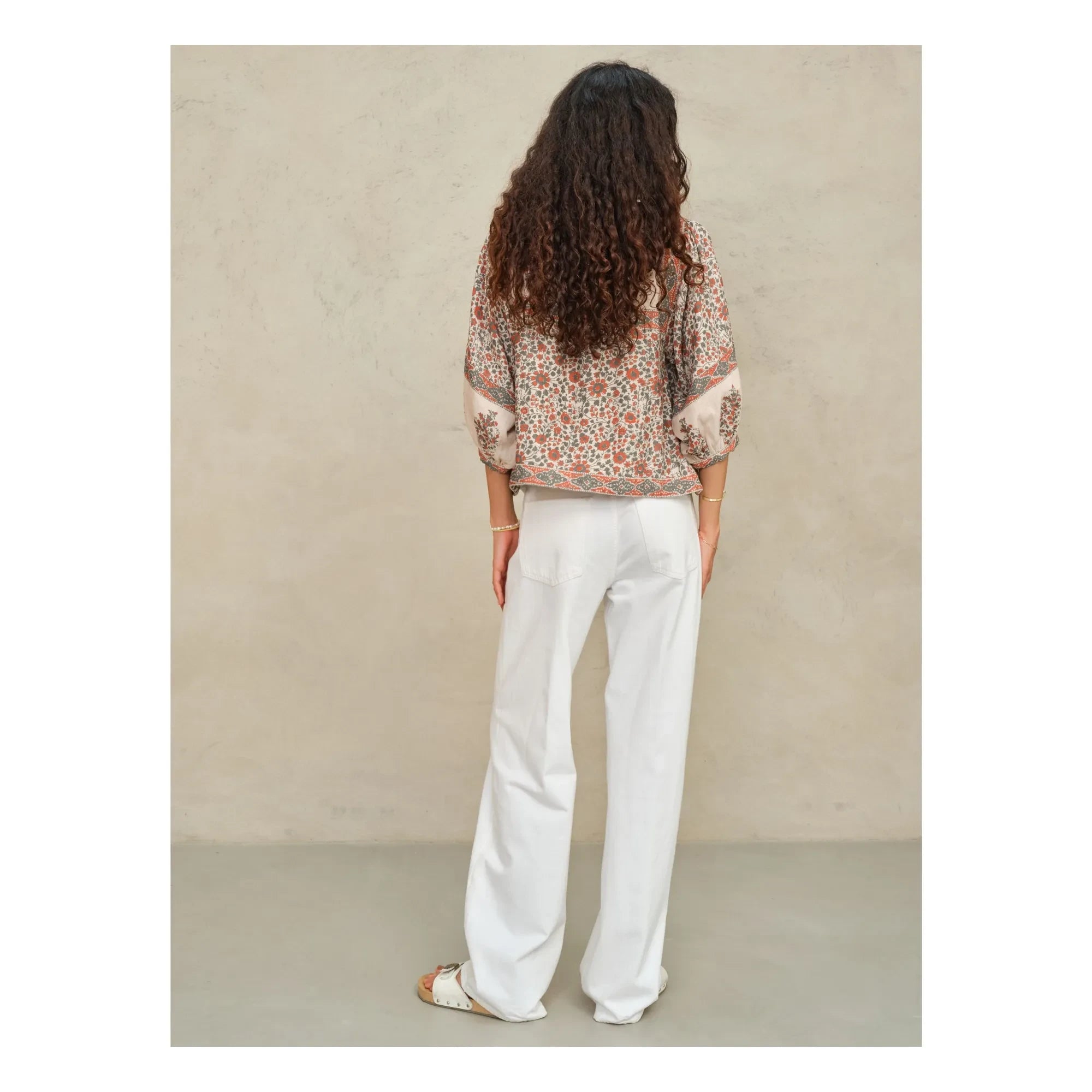 M.A.B.E. - Della Cotton Jacket | Rust