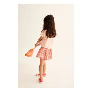 Cozmo - Flor Leopard Skirt | Red