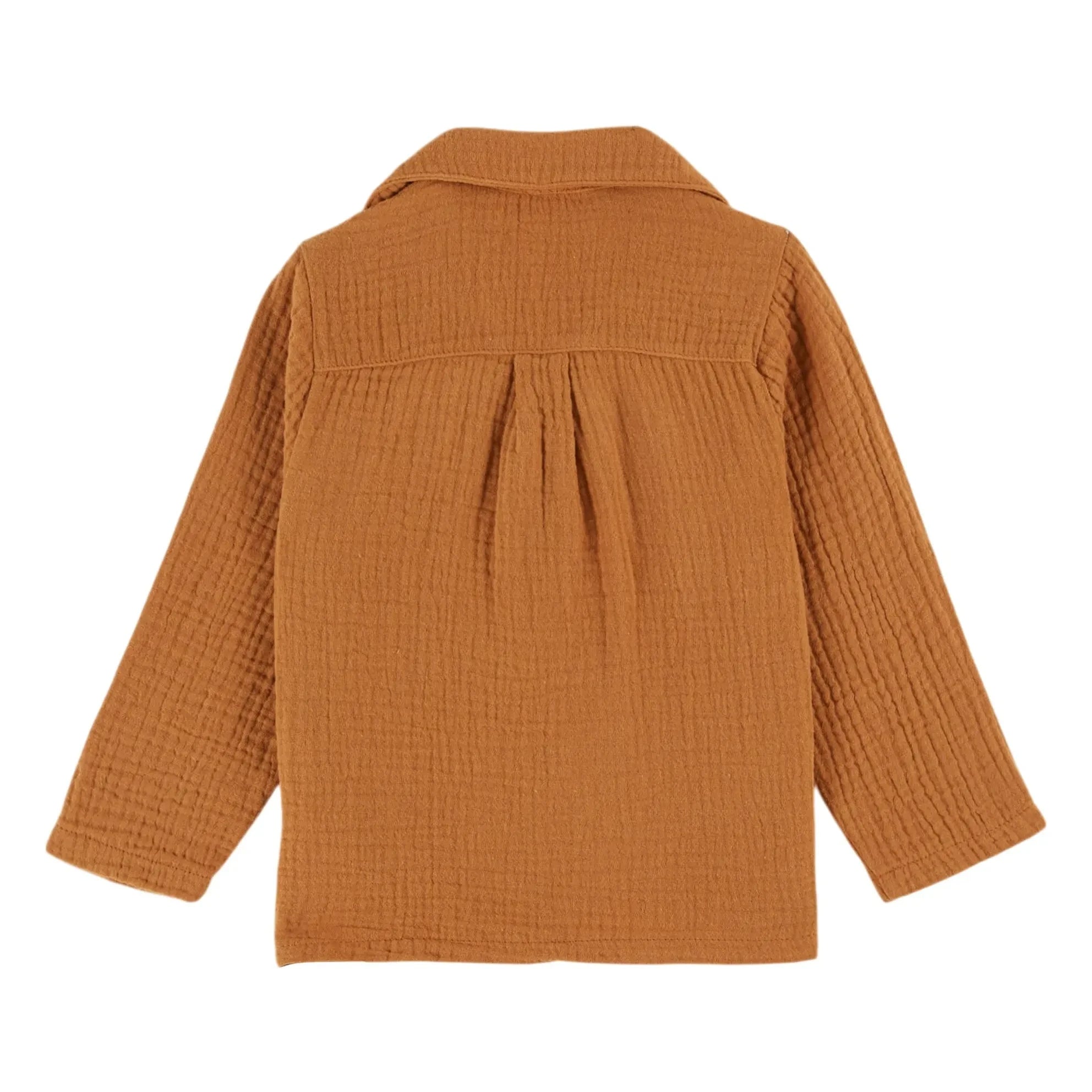 Emile et Ida - Kurta Cotton Gauze Fabric | Caramel