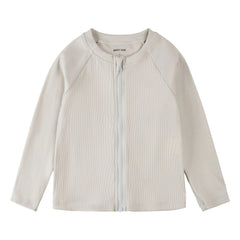 Petit Lem - Textured UV Protective T-shirt Made from Recycled Fibers | Gray