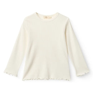 Copenhagen Colors - Crepe Ribbed T-Shirt | Cream
