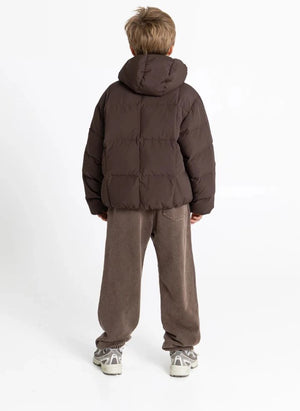 Finger in the nose - Organic Cotton Jogger Pants | Chocolate