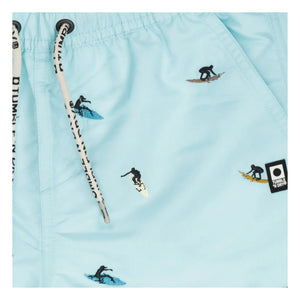 Tumble N'Dry - Surfing Recycled Fiber Swim Shorts | Light Blue