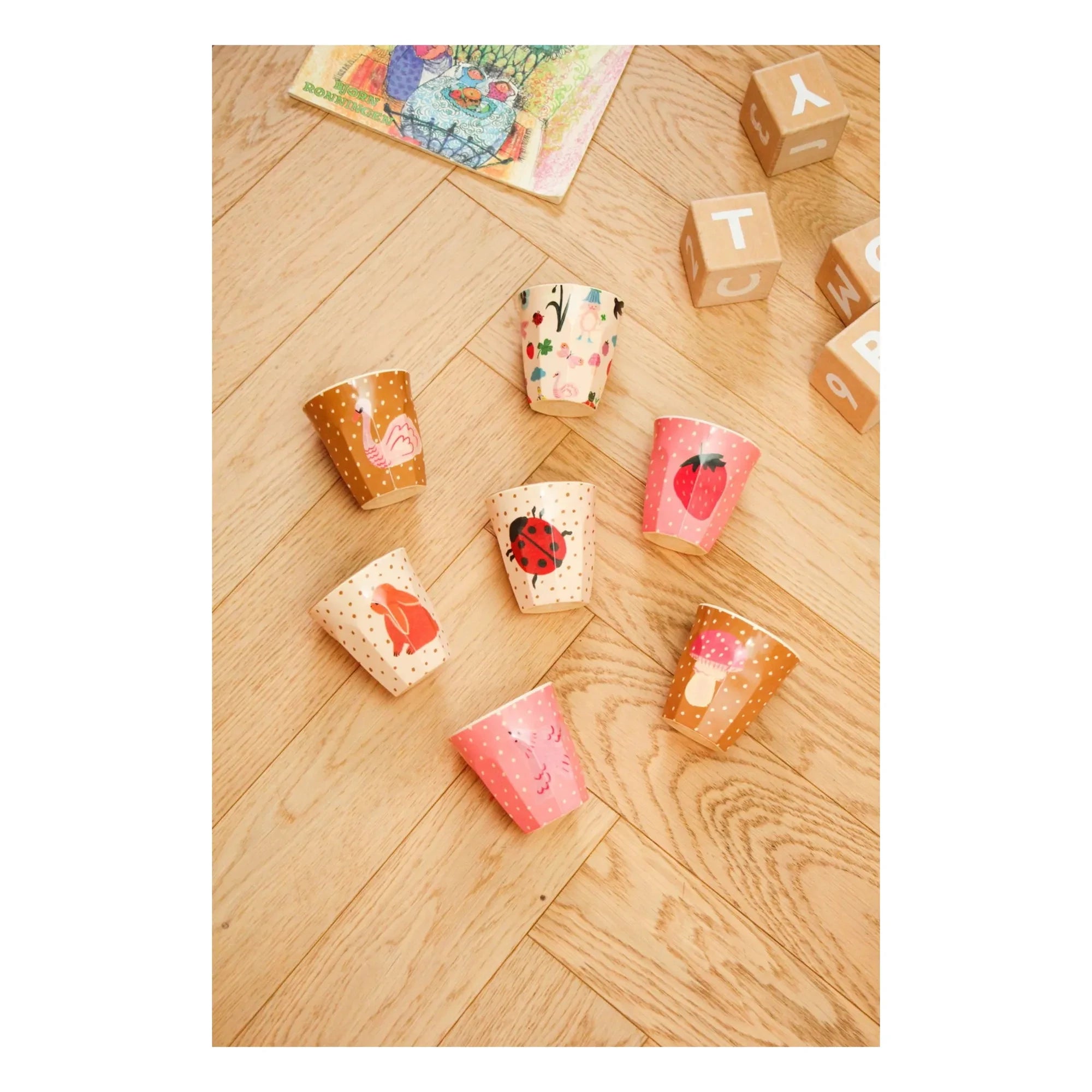 Rice - Fairy Tale Glasses - Set of 6 | Pink