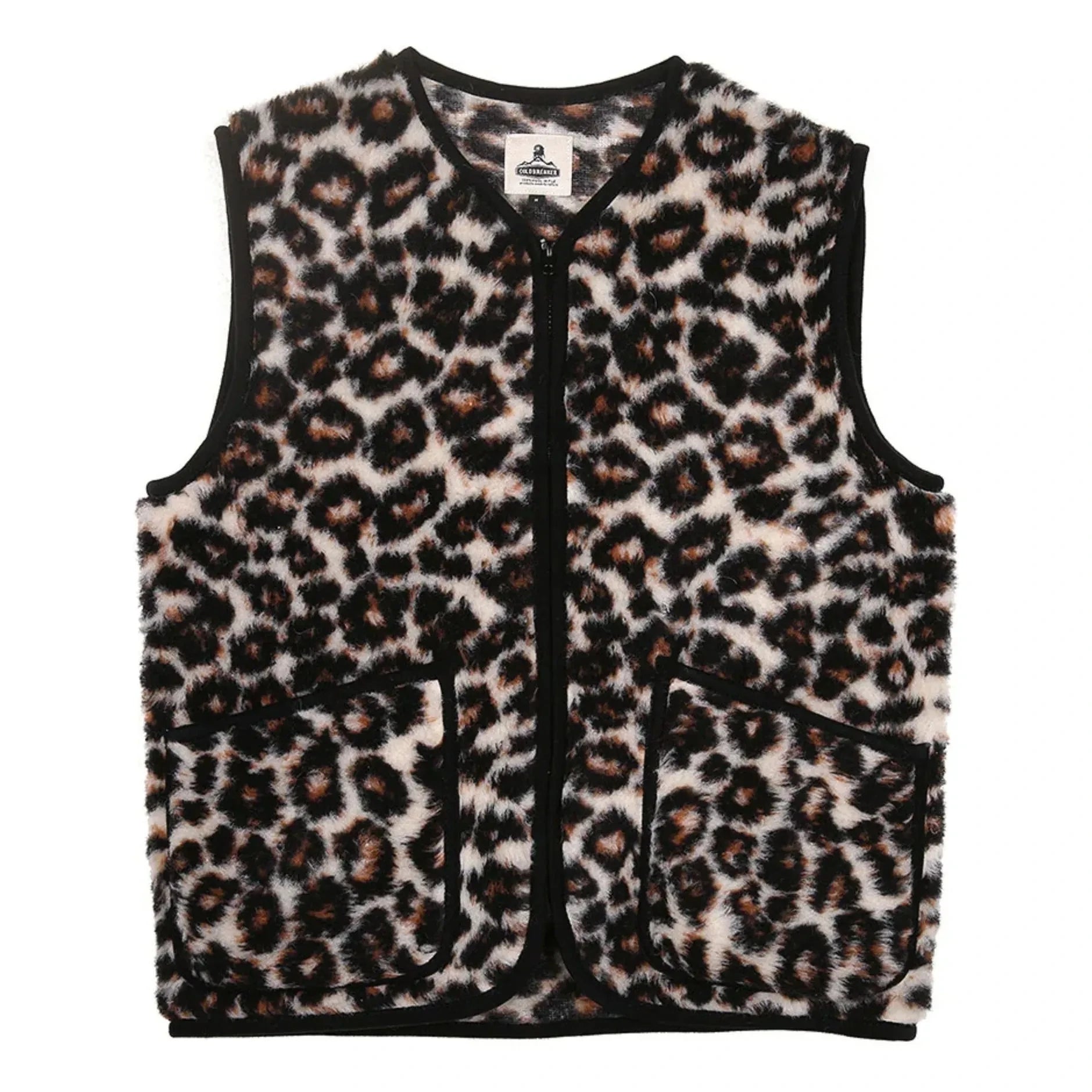 Coldbreaker - Pepitko Sleeveless Jacket | Leopard