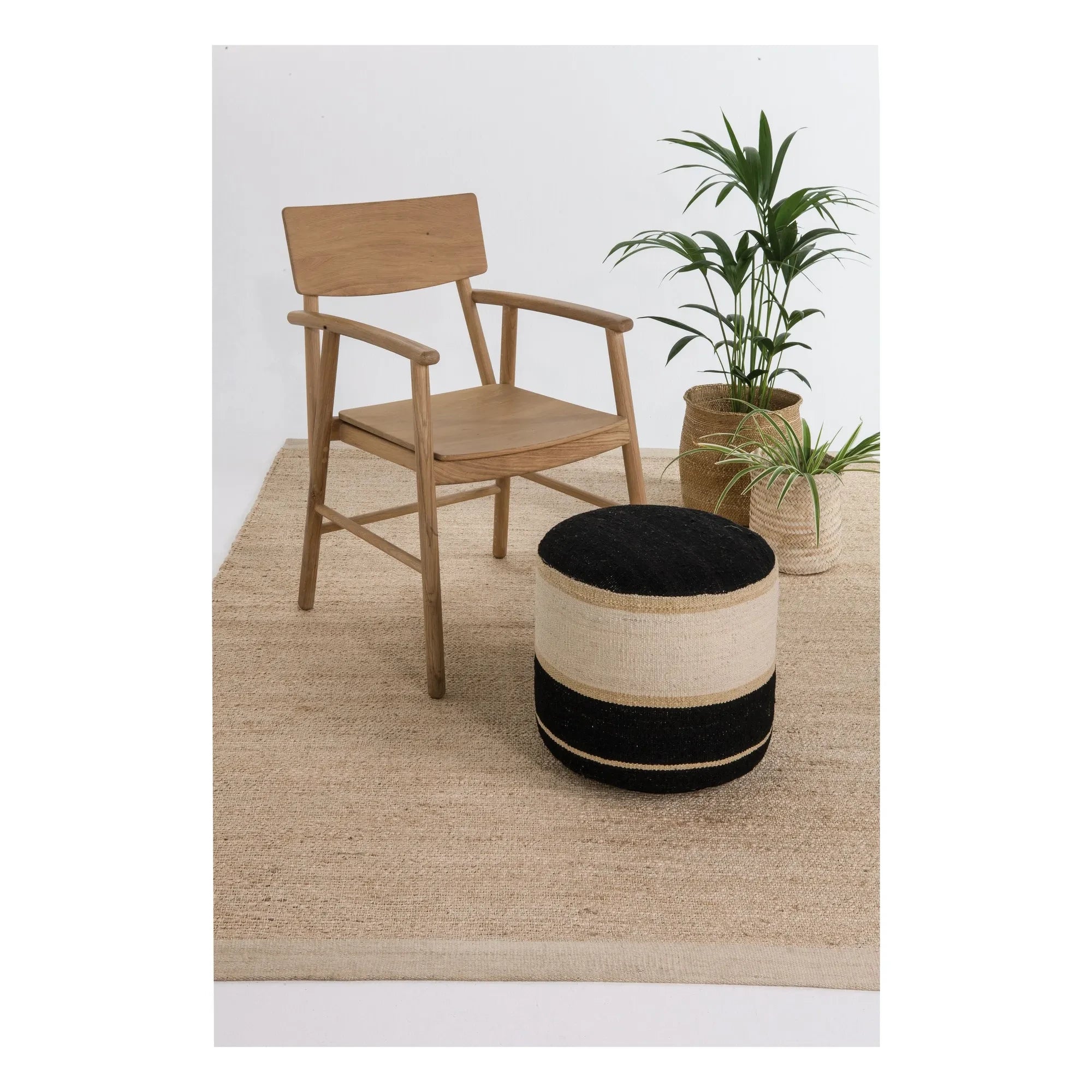 Nanimarquina - Kilim 1 Pouf | Beige