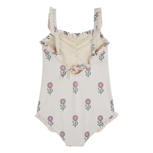 Emile et Ida - Floral Swimsuit | Cream