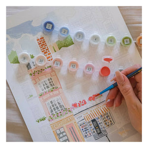 La Petite Épicerie - Number Coloring Kit - Notting Hill by La Petite Épicerie