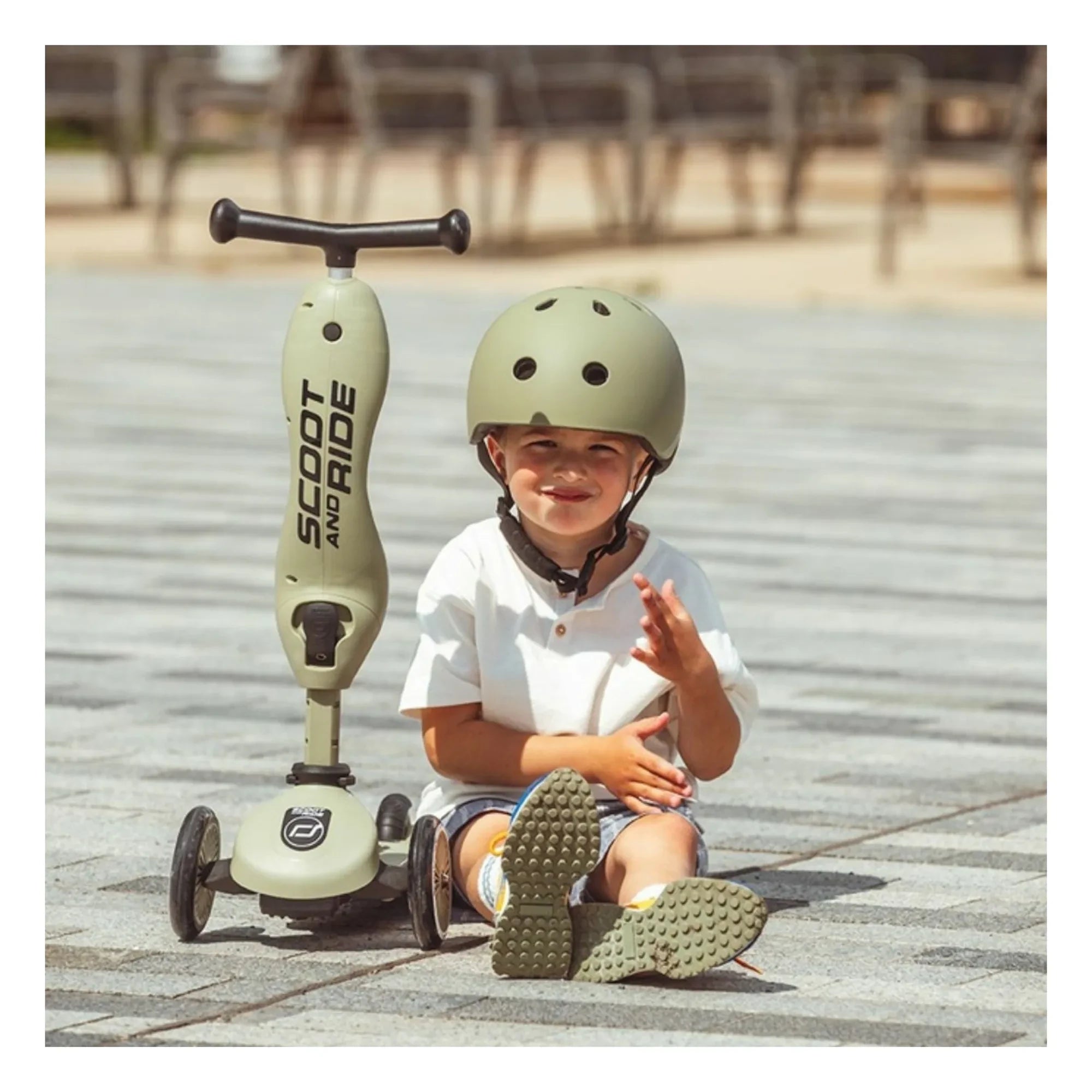 Scoot & Ride - Helmet | Olive