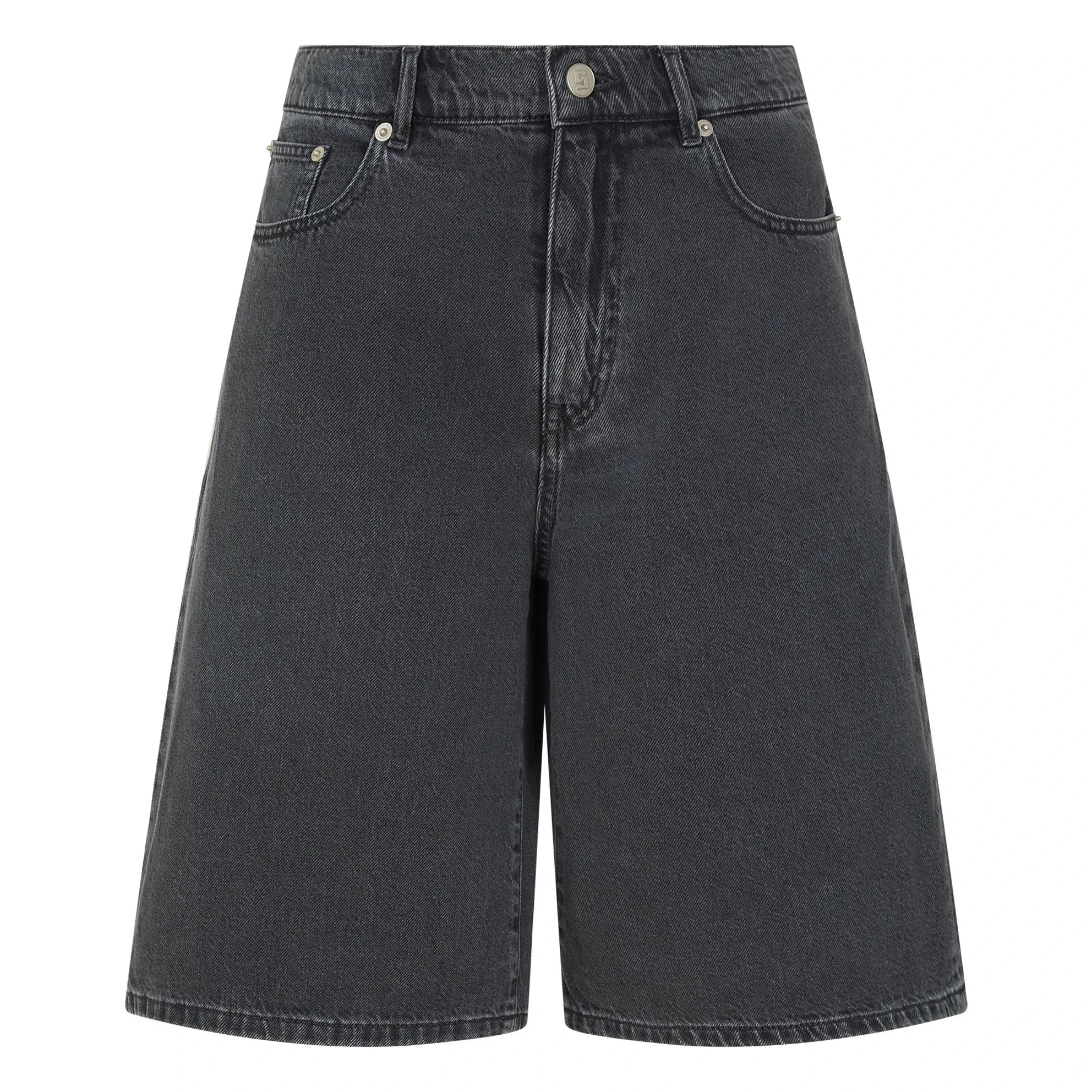 Smallable Woman - Paola Denim Bermuda Shorts | Denim grey
