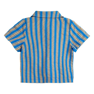 Bobo Choses - Striped Baby Shirt | Blue