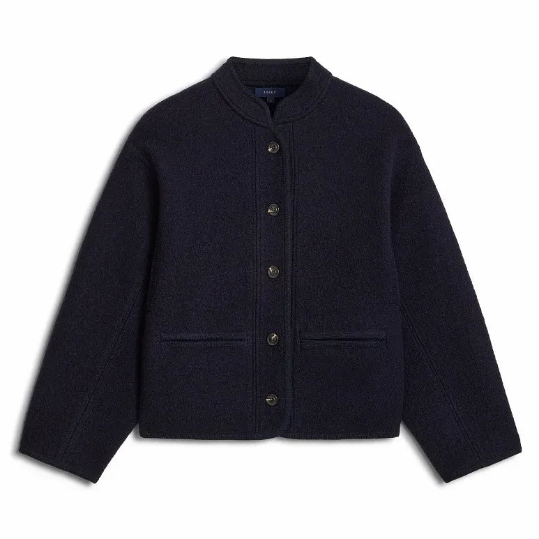 Soeur - Olympe Pure Wool Jacket | Navy Blue
