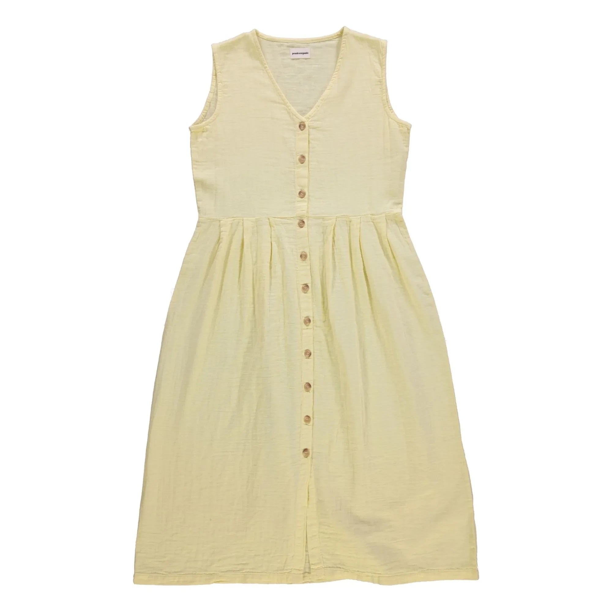 Poudre Organic - Paquerette dress | Yellow